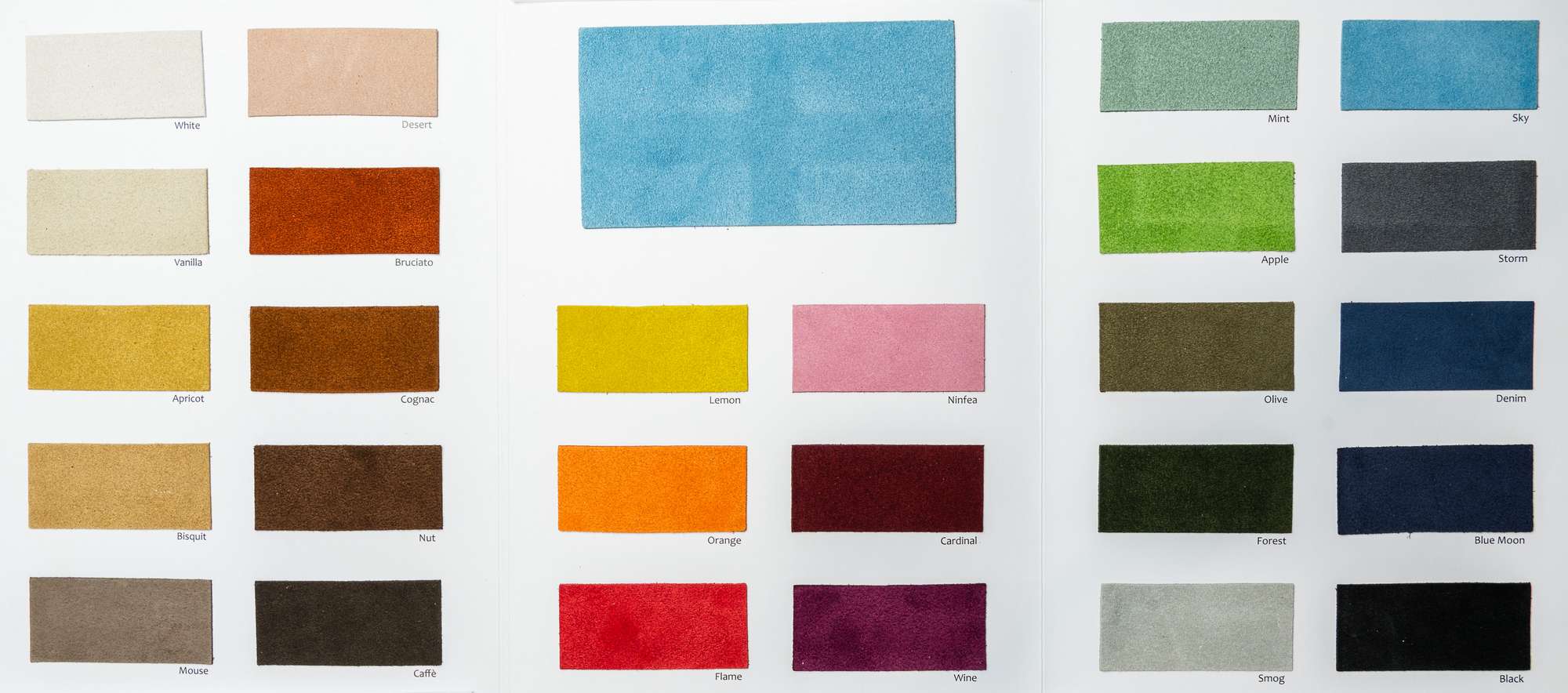 Velvet color card Ta.go srl