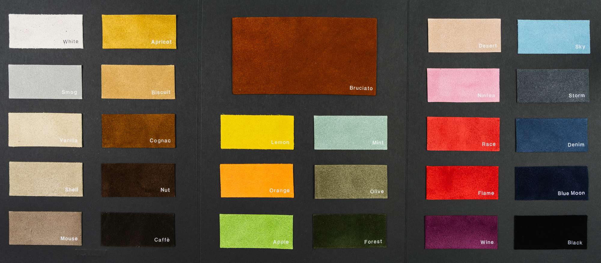 Velvet color card Ta.go srl